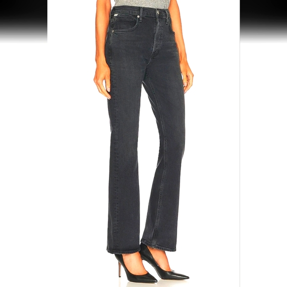 Citizens of Humanity Libby High Rise Flare Button Fly Size 23 - Picture 3 of 14